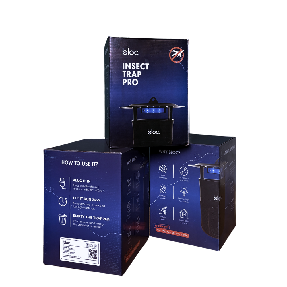 Bloc Mosquito & Insect Trap Pro – Indoor/Outdoor Use